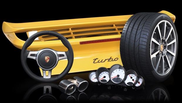 Originele Porsche-vervangingsonderdelen – nieuwe en gebruikte